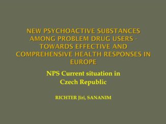 Nové syntetické drogy - prezentace Jiřího Richtera na konferenci v Portugalsku 2014