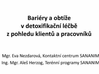 Prezentace Evy Nezdarové a Aleše Herzog na téma Detoxifikace v rámci květnové Purkyňky 2019